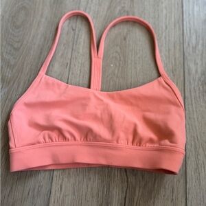 Women's Coral Sports Bra